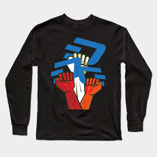 DASH Revolution Long Sleeve T-Shirt by CryptoTextile